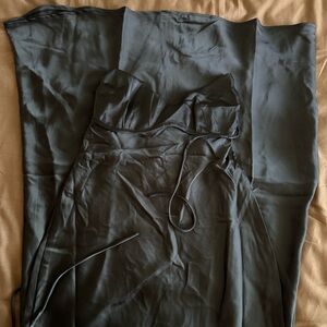 Elegant Black Corset Dress